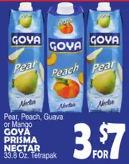 Bravo Supermarkets GOYA PRISMA NECTAR offer