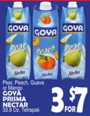 Bravo Supermarkets GOYA PRISMA NECTAR offer