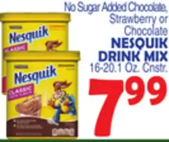 Bravo Supermarkets NESQUIK DRINK MIX offer
