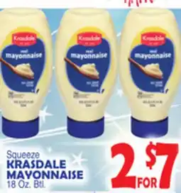 Bravo Supermarkets KRASDALE MAYONNAISE offer