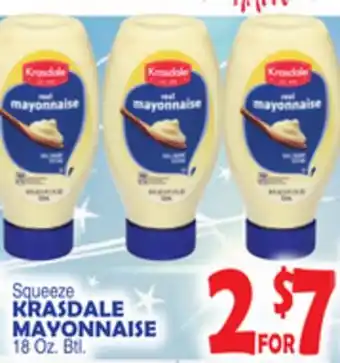 Bravo Supermarkets KRASDALE MAYONNAISE offer