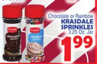 Bravo Supermarkets KRASDALE SPRINKLES offer