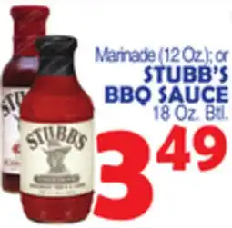 Bravo Supermarkets STUBB'S BBQ SAUCE offer