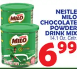Bravo Supermarkets NESTLE MILO CHOCOLATE POWDER DRINK MIX offer