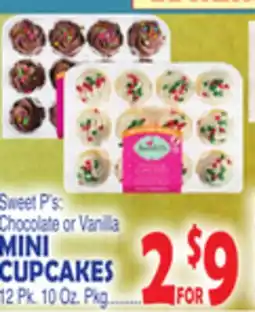 Bravo Supermarkets Sweet P's MINI CUPCAKES offer