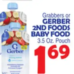 Bravo Supermarkets GERBER 2ND FOODS BABY FOOD offer