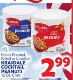 Bravo Supermarkets KRASDALE COCKTAIL PEANUTS offer