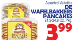 Bravo Supermarkets DE WAFELBAKKERS PANCAKES offer