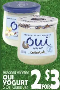 Bravo Supermarkets OUI YOGURT offer