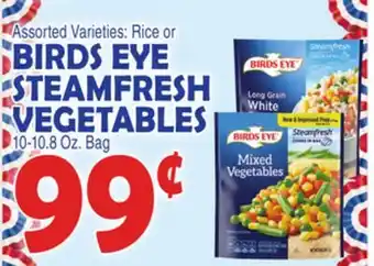 Bravo Supermarkets BIRDS EYE STEAMFRESH VEGETABLES offer