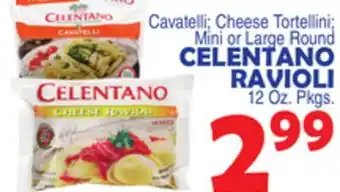 Bravo Supermarkets CELENTANO RAVIOLI offer