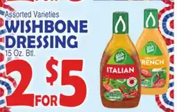 Bravo Supermarkets WISHBONE DRESSING offer