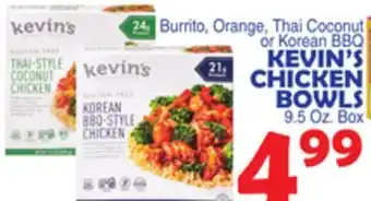 Bravo Supermarkets KEVIN'S CHICKEN BOWLS offer