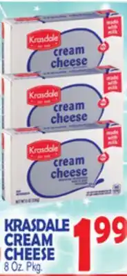 Bravo Supermarkets KRASDALE CREAM CHEESE offer