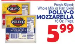 Bravo Supermarkets POLLY-O MOZZARELLA offer