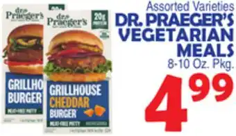 Bravo Supermarkets DR. PRAEGER'S VEGETARIAN MEALS offer