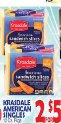Bravo Supermarkets KRASDALE AMERICAN SINGLES offer