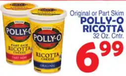 Bravo Supermarkets POLLY-O RICOTTA offer