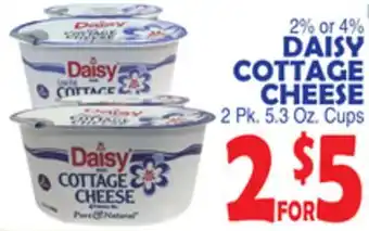 Bravo Supermarkets DAISY COTTAGE CHEESE offer