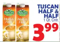 Bravo Supermarkets TUSCAN HALF & HALF offer