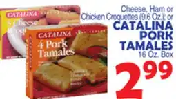 Bravo Supermarkets Catalina Pork Tamales, 16 Oz. Box offer