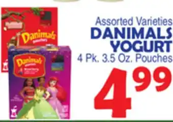 Bravo Supermarkets DANIMALS YOGURT offer