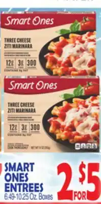 Bravo Supermarkets SMART ONES ENTREES offer