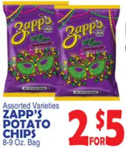 Bravo Supermarkets ZAPP'S POTATO CHIPS offer