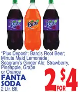 Bravo Supermarkets FANTA SODA offer
