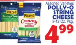 Bravo Supermarkets POLLY-O STRING CHEESE offer