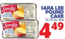 Bravo Supermarkets SARA LEE POUND CAKE offer