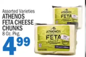 Bravo Supermarkets ATHENOS FETA CHEESE CHUNKS offer