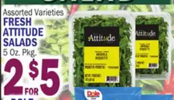 Bravo Supermarkets FRESH ATTITUDE SALADS offer