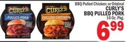Bravo Supermarkets CURLY'S BBQ PULLED PORK offer
