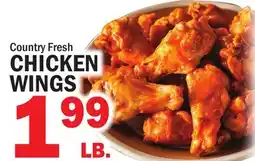 Bravo Supermarkets Country Fresh CHICKEN WINGS offer