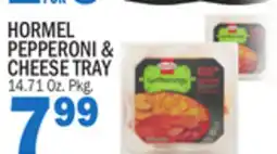 Bravo Supermarkets HORMEL PEPPERONI & CHEESE TRAY offer