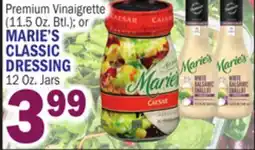 Bravo Supermarkets MARIE'S CLASSIC DRESSING offer