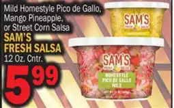Bravo Supermarkets SAM'S FRESH SALSA offer