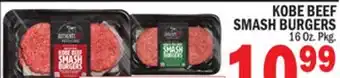 Bravo Supermarkets KOBE BEEF SMASH BURGERS offer