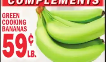 Bravo Supermarkets GREEN COOKING BANANAS offer