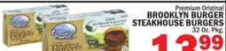 Bravo Supermarkets BROOKLYN BURGER STEAKHOUSE BURGERS offer