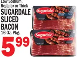 Bravo Supermarkets SUGARDALE SLICED BACON offer