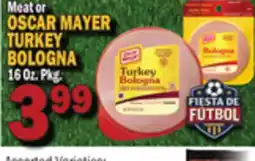 Bravo Supermarkets OSCAR MAYER TURKEY BOLOGNA offer