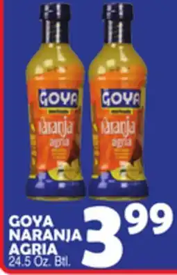 Bravo Supermarkets GOYA NARANJA AGRIA offer