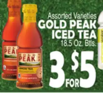 Bravo Supermarkets GOLD PEAK ICED TEA offer