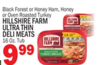 Bravo Supermarkets HILLSHIRE FARM ULTRA THIN DELI MEATS offer