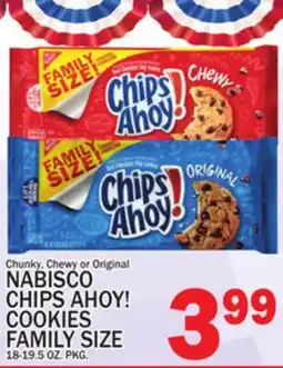 C Town NABISCO CHIPS AHOY! COOKIES FAMILY SIZE offer