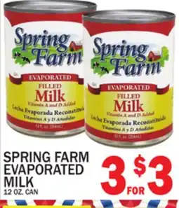 C Town Spring Farm Evaporated Milk offer