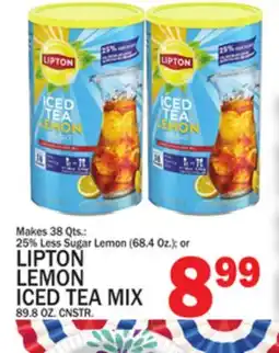 C Town LIPTON LEMON ICED TEA MIX offer