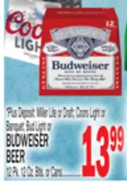 C Town BUDWEISER BEER offer
